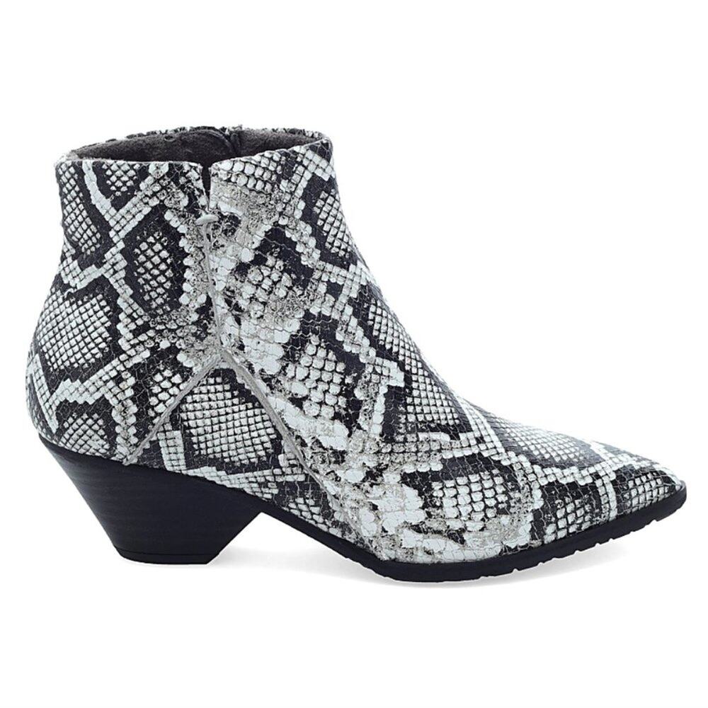 NWT Miz Mooz Landry Snake Python Boots Booties 40 9 9.5